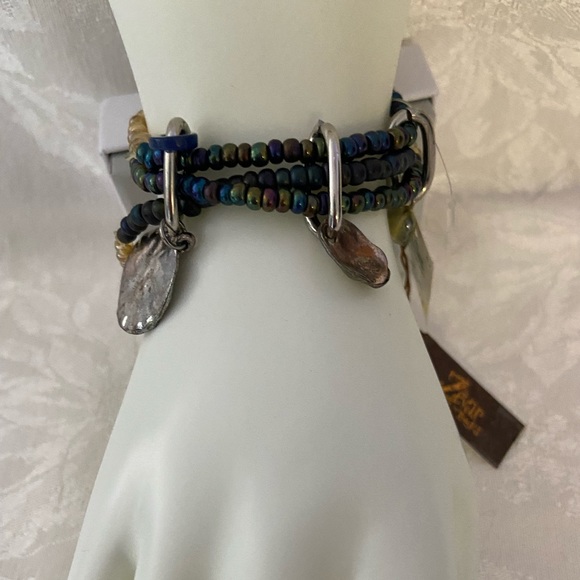 NWT Zevar by Treska Triple Stretch Bracelet - Picture 4 of 6